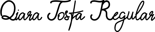 Qiara Tosfa Regular font | QiaraTosfa.ttf