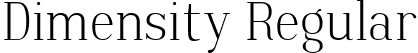 Dimensity Regular font | Dimensity-Regular (demo).ttf