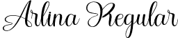 Arlina Regular font | Arlina.otf