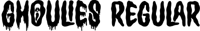 Ghoulies Regular font | Ghoulies.ttf