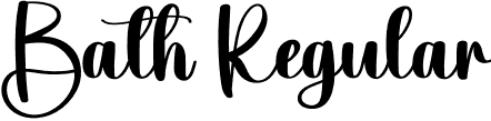 Bath Regular font | Bath.otf