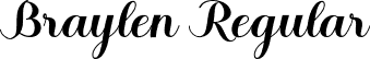 Braylen Regular font | Braylen.otf