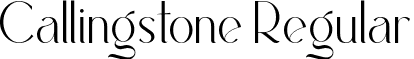 Callingstone Regular font | Callingstone - Personal Use Only.ttf