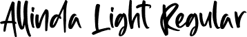 Allinda Light Regular font | Allinda Light.otf