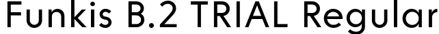 Funkis B.2 TRIAL Regular font | FunkisB.2TRIAL-Regular.otf