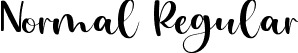 Normal Regular font | Magnolica Regular.ttf