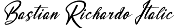 Bastian Richardo Italic font | Bastian Richardo Italic.otf