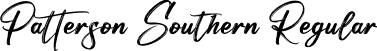 Patterson Southern Regular font | Patterson Southern.otf