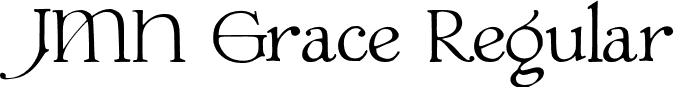 JMH Grace Regular font | JMH Grace.otf