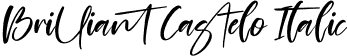 Brilliant Castelo Italic font | Brilliant Castelo Italic.otf