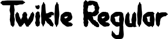 Twikle Regular font | Twikle.ttf