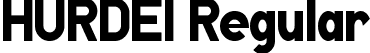 HURDEI Regular font | HURDEI.ttf