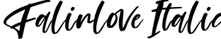 Falinlove Italic font | Falinlove Italic.otf