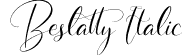 Beslatty Italic font | Beslatty Italic.otf