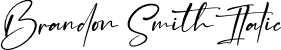 Brandon Smith Italic font | Brandon Smith Italic.ttf