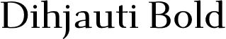 Dihjauti Bold font | Dihjauti-Bold.otf