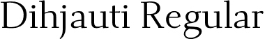 Dihjauti Regular font | Dihjauti-Regular.otf