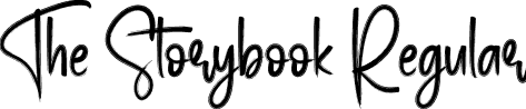 The Storybook Regular font | The-Storybook.otf