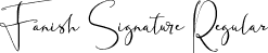 Fanish Signature Regular font | FanishSignature-JR4Ka.ttf