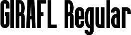 GIRAFL Regular font | GIRAFL.otf