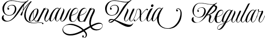 Monaveen Luxia Regular font | MonaveenLuxia-YzvXo.ttf