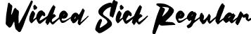 Wicked Sick Regular font | WickedSick.ttf