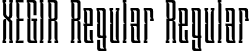 XEGIR Regular Regular font | XEGIR-XEGIRRegular.ttf