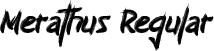 Merathus Regular font | Merathus.ttf