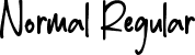 Normal Regular font | Singeldust Regular.ttf