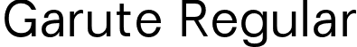 Garute Regular font | Garute-Regular.otf