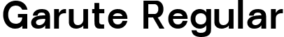 Garute Regular font | Garute-SemiBold.ttf