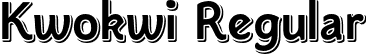 Kwokwi Regular font | Kwokwi.otf