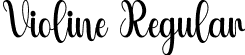 Violine Regular font | Violine.otf