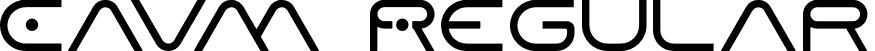 Eavm Regular font | Eavm.ttf