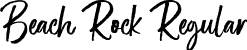 Beach Rock Regular font | Beach Rock.ttf