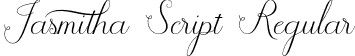 Jasmitha Script Regular font | Jasmitha Script.otf