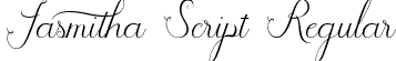 Jasmitha Script Regular font | Jasmitha Script.ttf