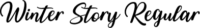 Winter Story Regular font | Winter Story.ttf