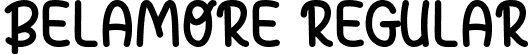 Belamore Regular font | Belamore.ttf