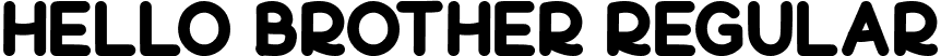 Hello Brother Regular font | Hello Brother.otf