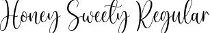 Honey Sweety Regular font | Honey Sweety.otf