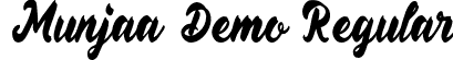 Munjaa Demo Regular font | MunjaaDemo-Regular.otf