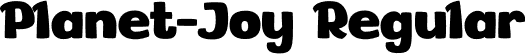 Planet-Joy Regular font | Planet-Joy.otf