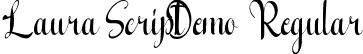 Laura Script Demo Regular font | LauraScriptDemoRegular.ttf