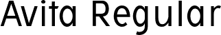 Avita Regular font | Avita-Regular.otf