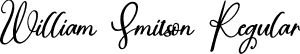 William Smitson Regular font | William Smitson.ttf