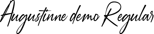 Augustinne demo Regular font | Augustinne.ttf