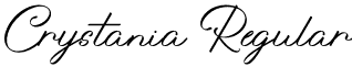 Crystania Regular font | Crystania-PERSONAL USE ONLY.otf