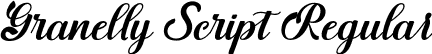 Granelly Script Regular font | Granelly Script.otf