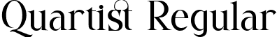 Quartist Regular font | Quartist.ttf